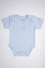 Load image into Gallery viewer, Rocking Horses Short Sleeve Body Suit with Embroidery