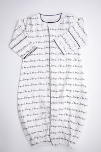 I Love You Converter Gown